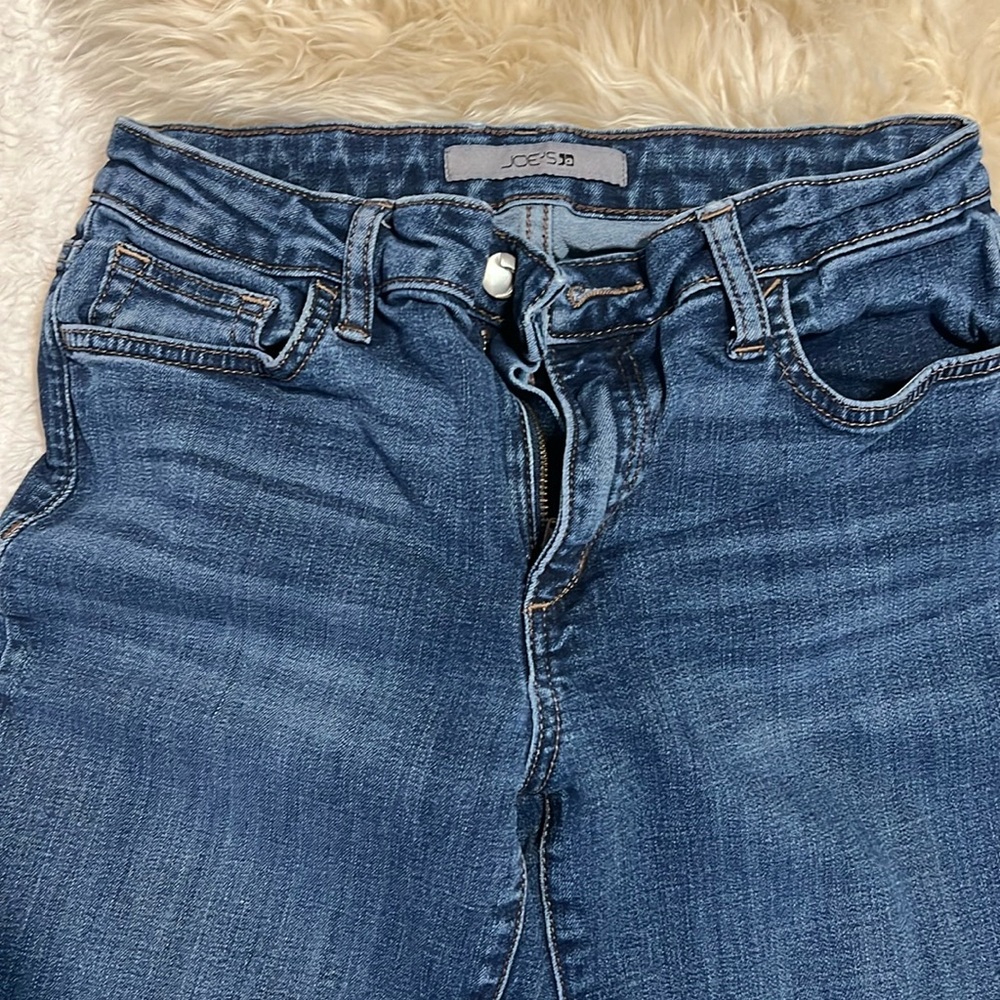 Raw hem skinny ankle Joe’s jeans